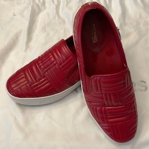 Michael Kors sneakers red size 9.5